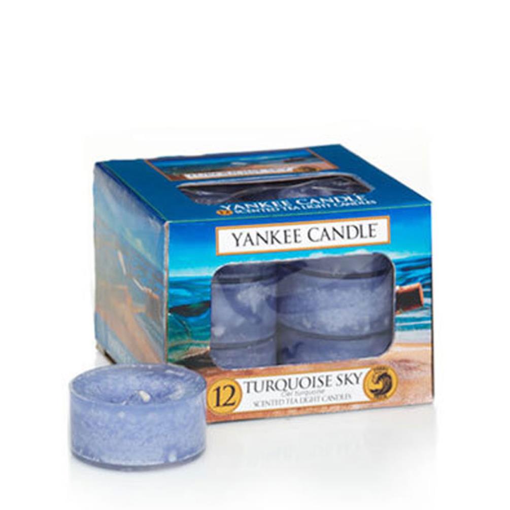 Yankee Candle Turquoise Sky Tea Lights (Pack of 12) £6.29
